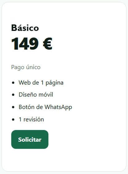 Básico 149 euros