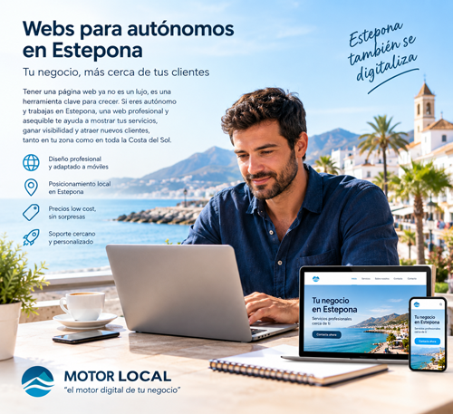 Webs para autónomos en Estepona